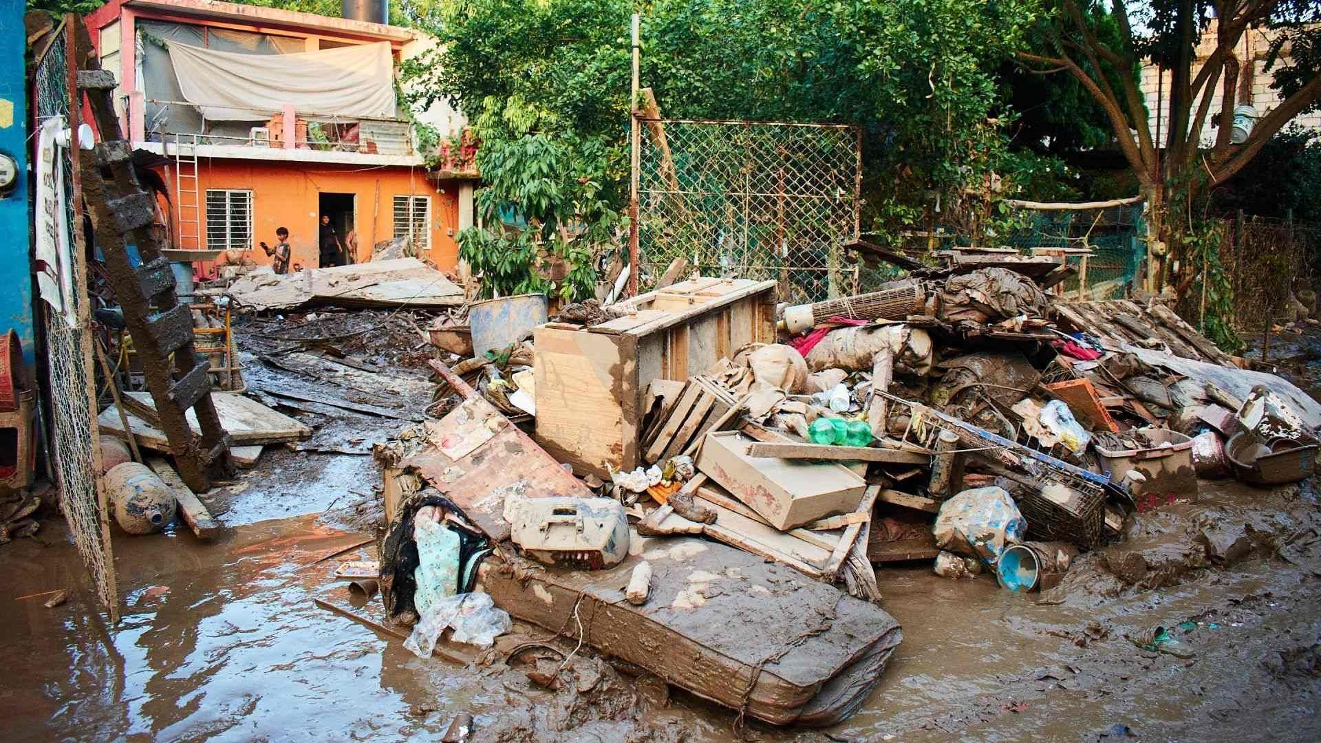 Así quedó Poza Rica, Veracruz, luego de las inundaciones por las fuertes lluvias