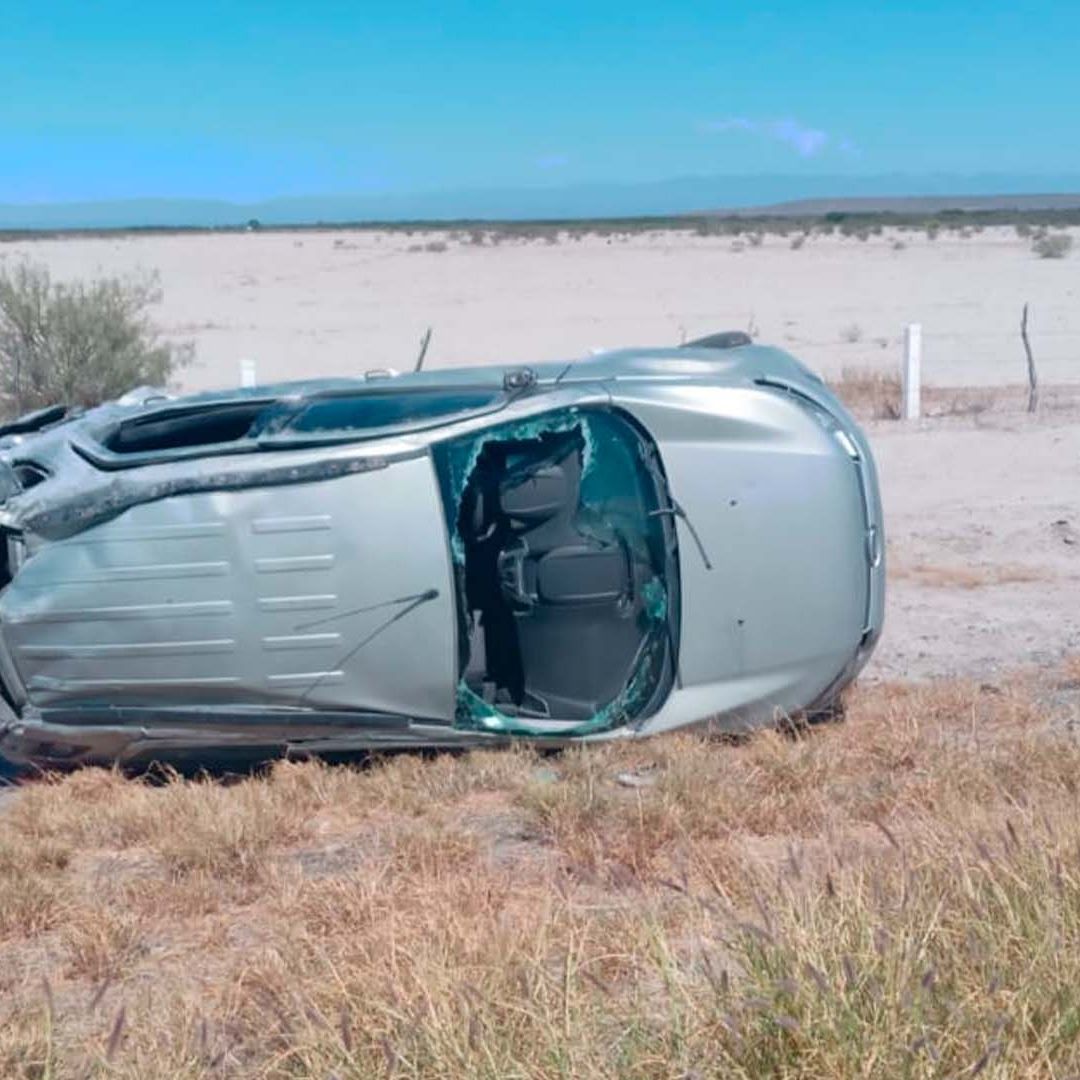 Mueren Dos Mujeres de la Tercera Edad en Accidente Volcadura en Carretera Torreón-Saltillo