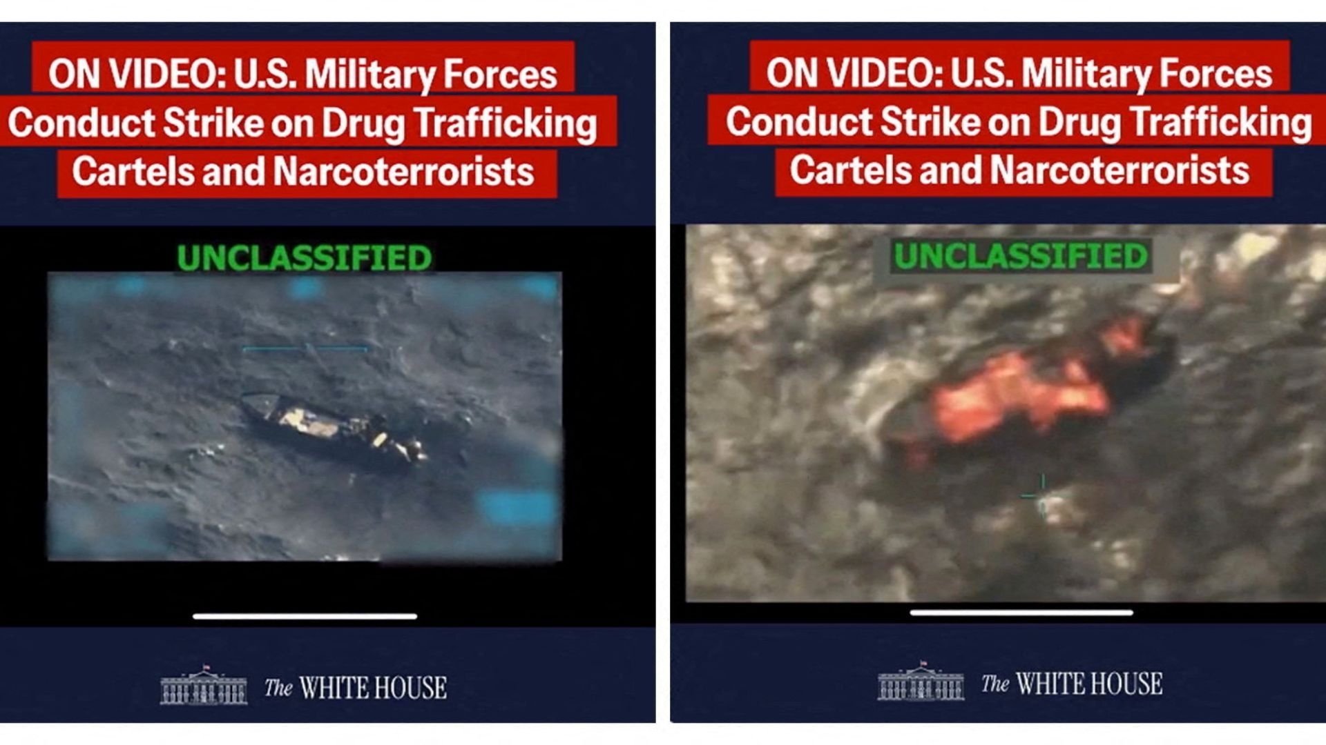 Estados Unidos atacaba sexto barco en el Caribe