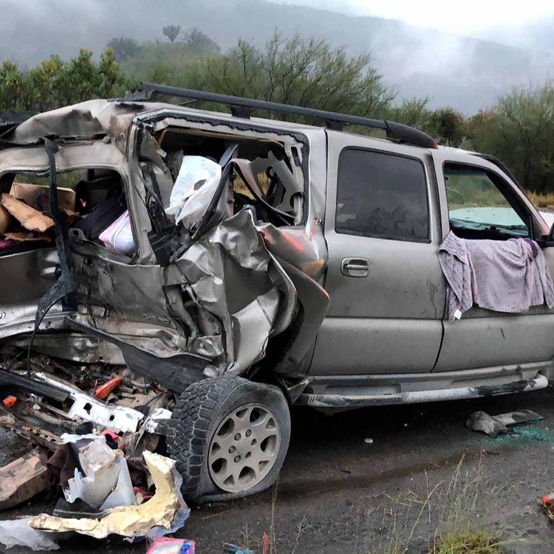 Choque Carretera Tamaulipas Deja Saldo de 8 Paisanos Lesionados