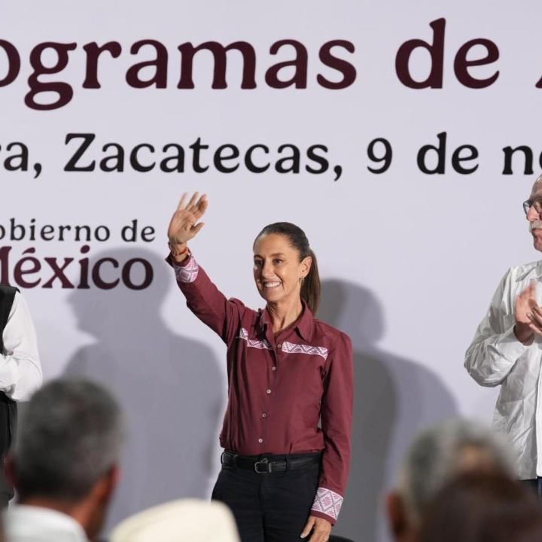 La presidenta Claudia Sheinbaum visitó los estados de Durango y Zacatecas este sábado 9 de noviembre de 2024