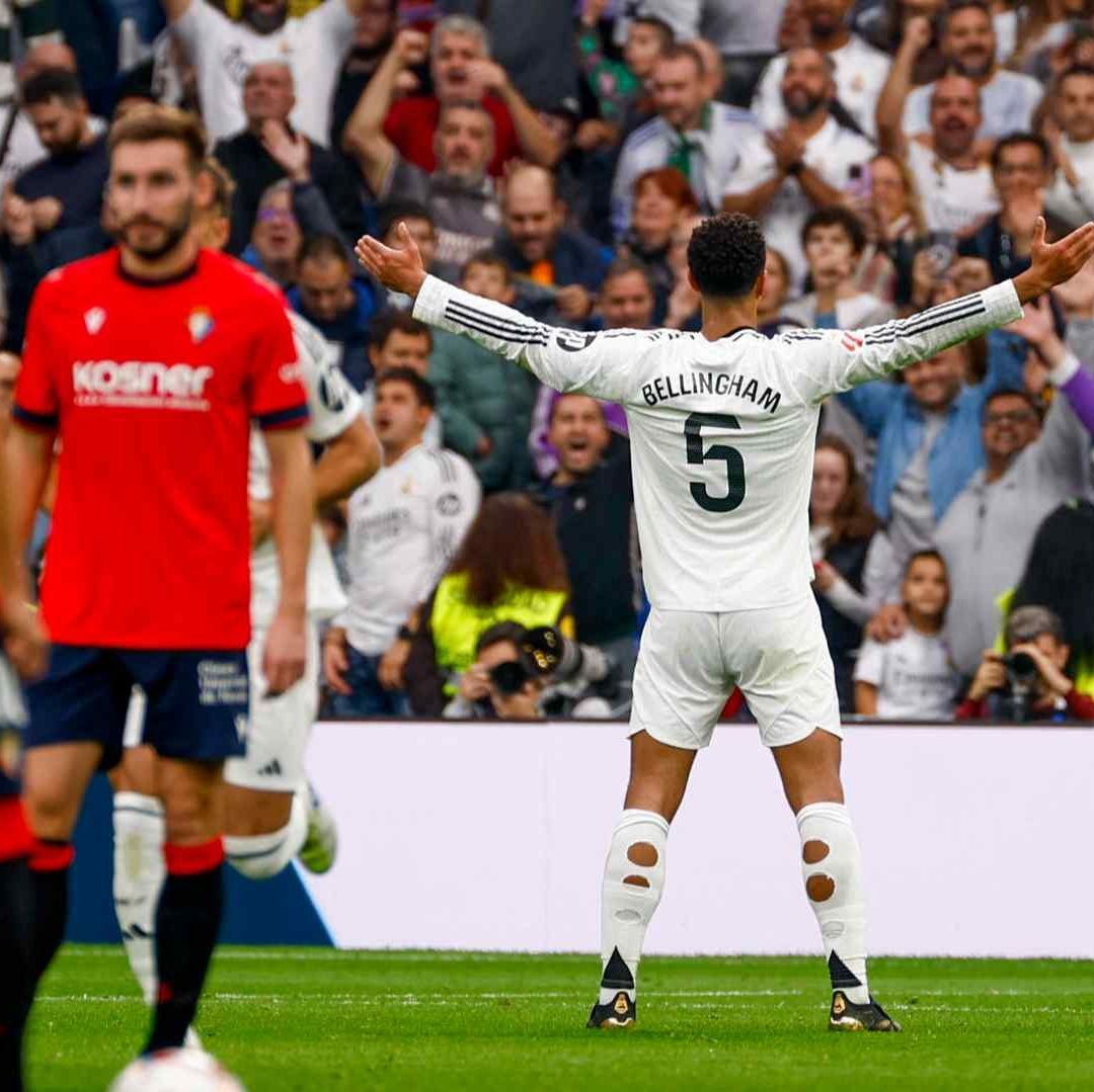 Partido Real Madrid contra Osasuna