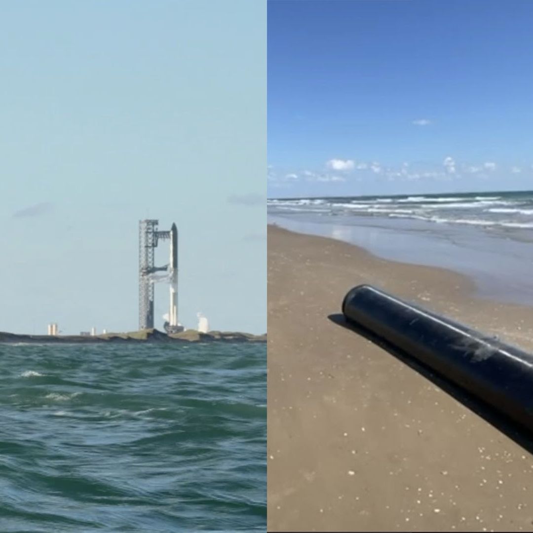 Capitanía de Puerto de Matamoros Emite Aviso por Desechos del Cohete Starship de SpaceX