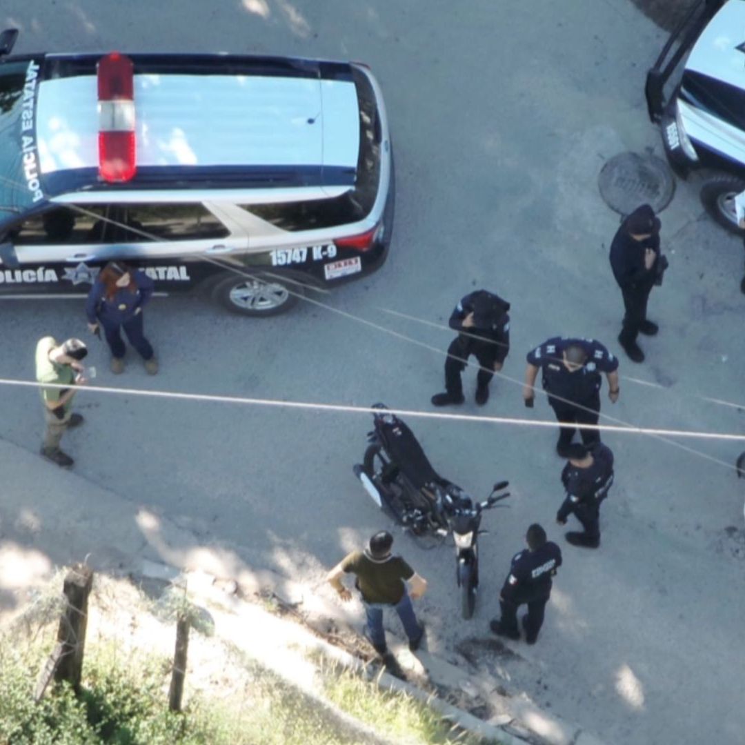 Captura Policía Municipal a Joven con Escopeta en Colonia El Coloso, en Hermosillo