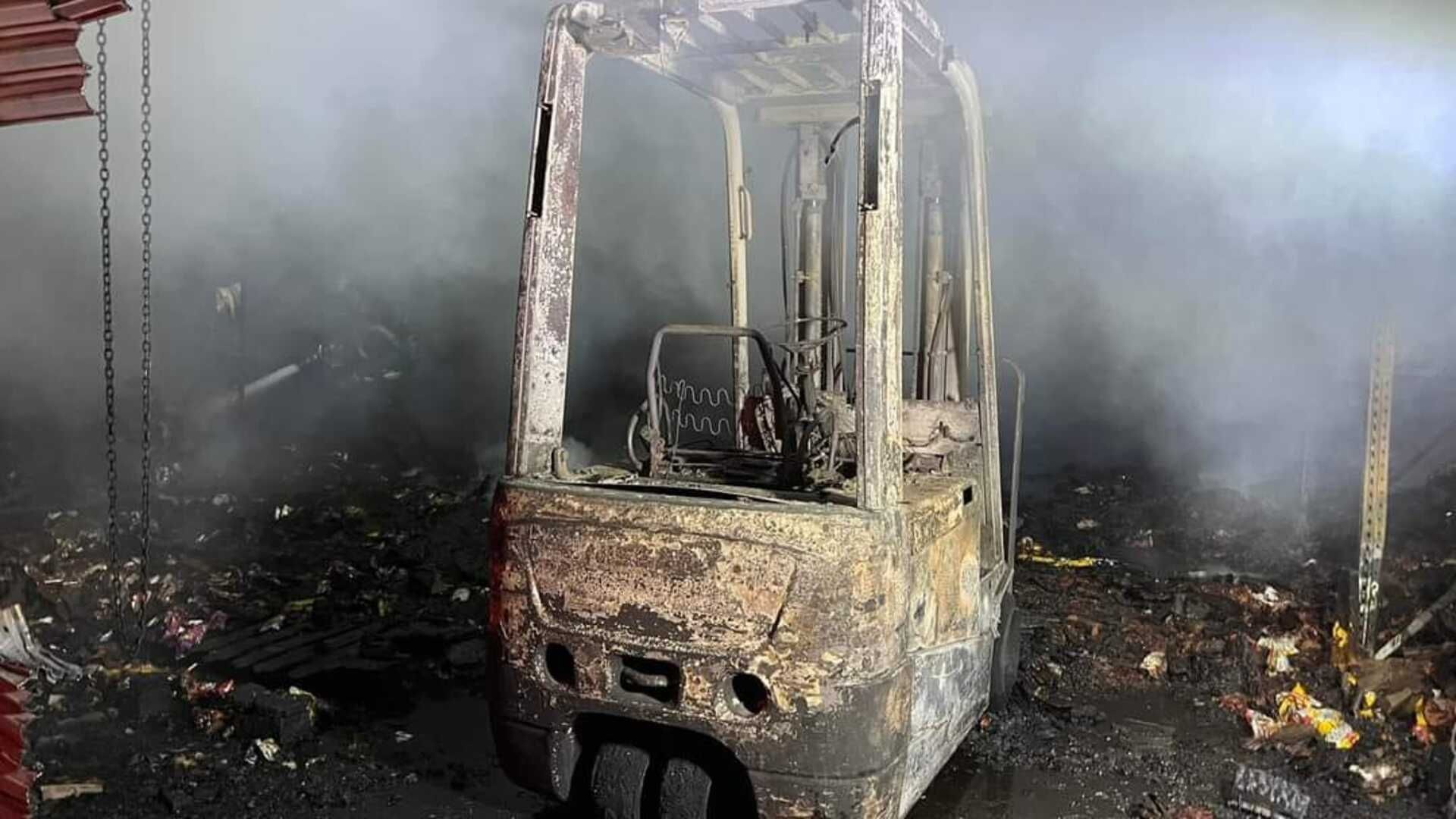 Bodega de Frituras se Incendia y Deja Pérdidas Millonarias en Poblado Miguel Alemán