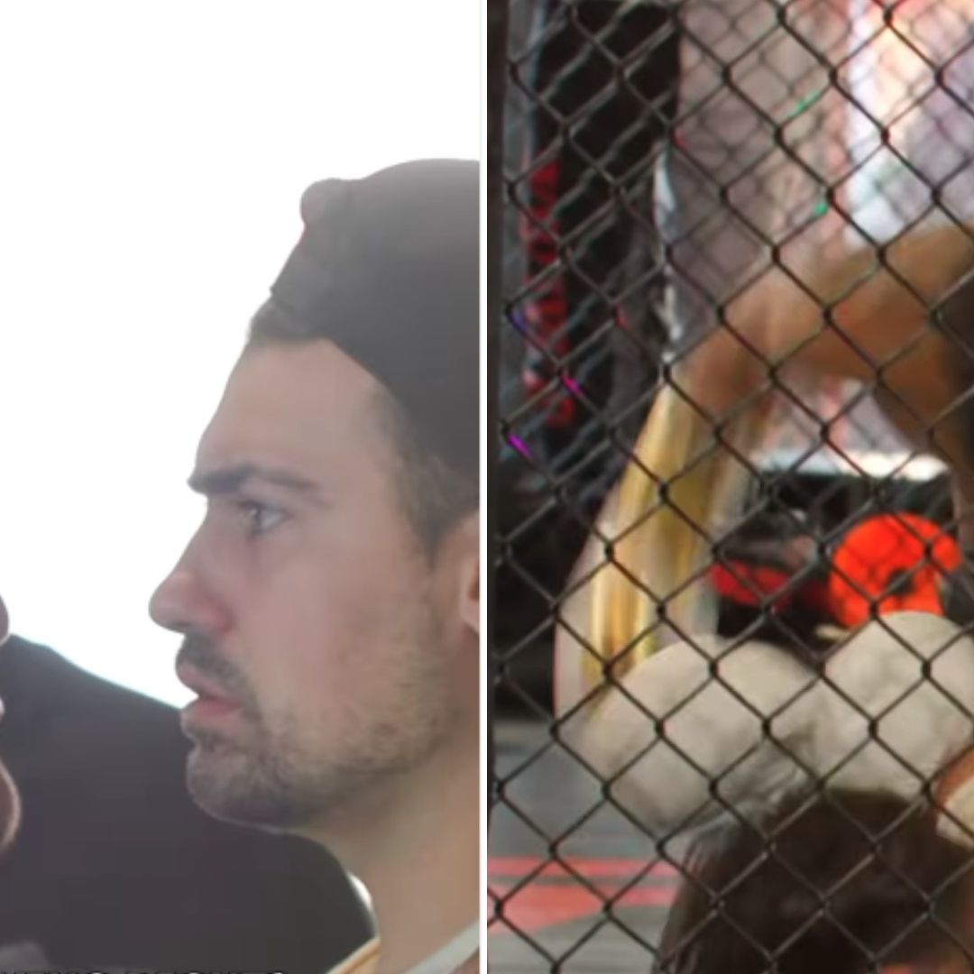 Raúl Rosas Jr., peleador de la UFC, Noquea a Bromista que lo Molestaba