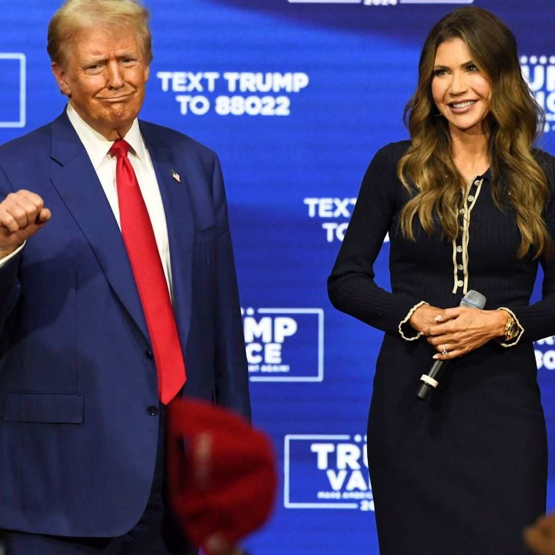 Trump Elige a Kristi Noem Como Secretaria de Seguridad Nacional, Según Medios