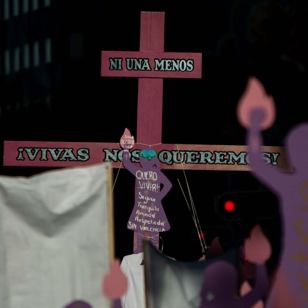 Marcha por el Día Internacional de la Eliminación de la Violencia Contra la Mujer, en CDMX
