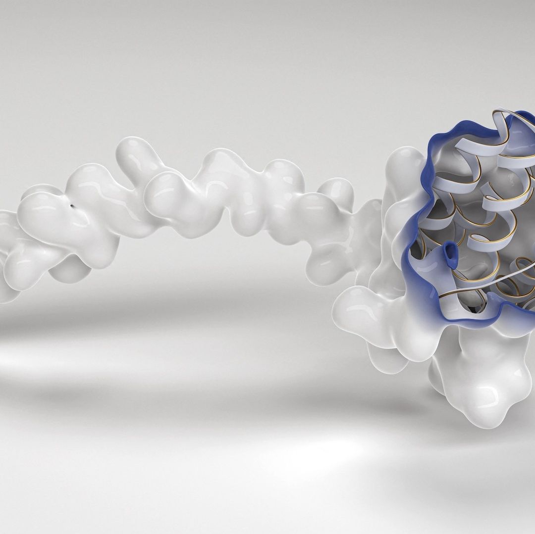 Proteína creada en AlphaFold