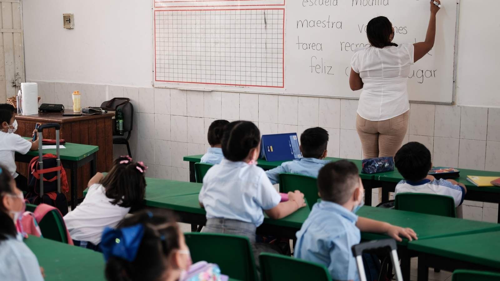 Regreso a clases. Foto: Cuartoscuro