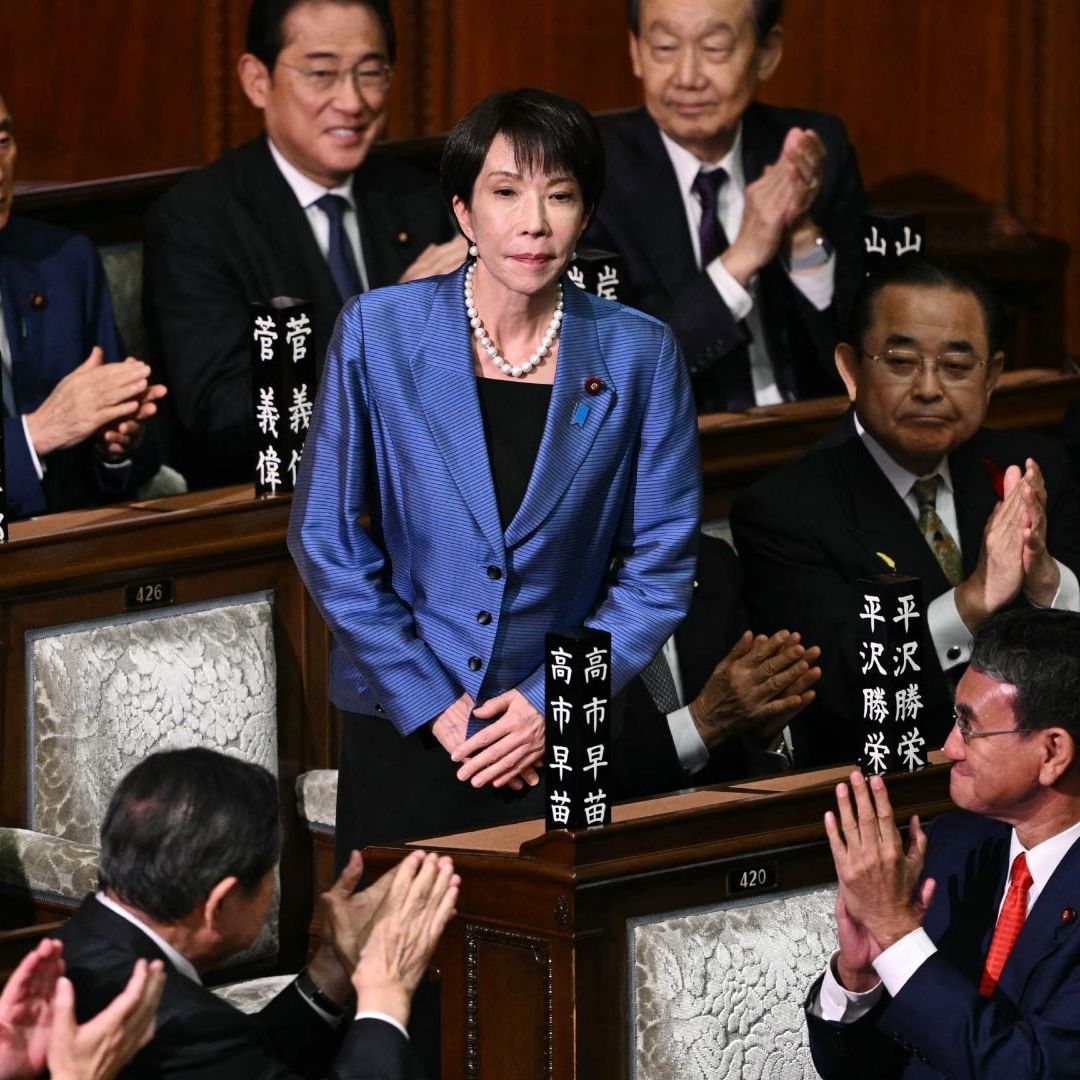 Sanae Takaichi es la primera mujer en liderar Japón.