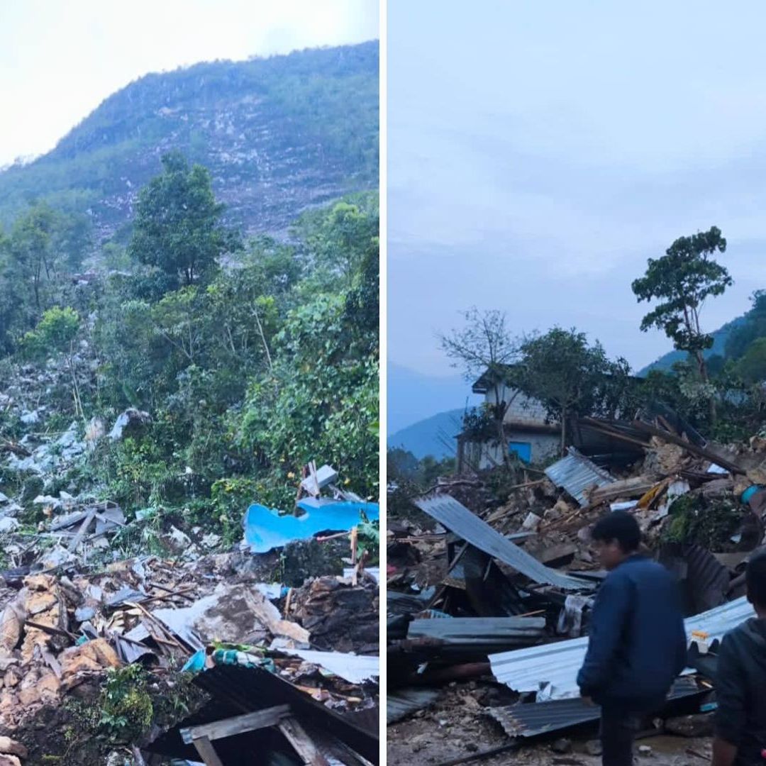 Deslave Deja Varias Casas Sepultadas en Huautla de Jiménez, Oaxaca; Hay Heridos
