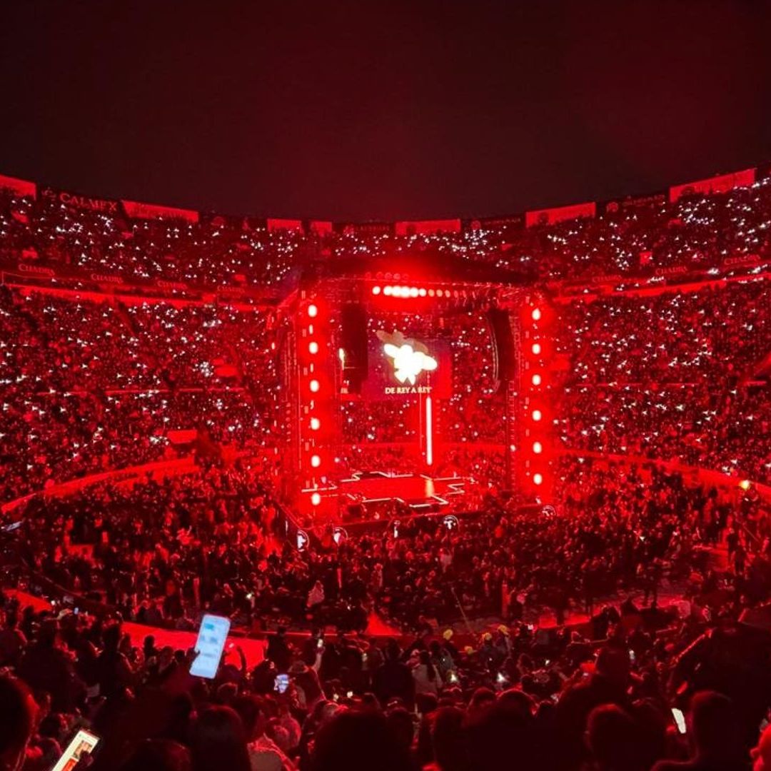Concierto de Alejandro Fernández en la Plaza México el 26 de octubre de 2024.