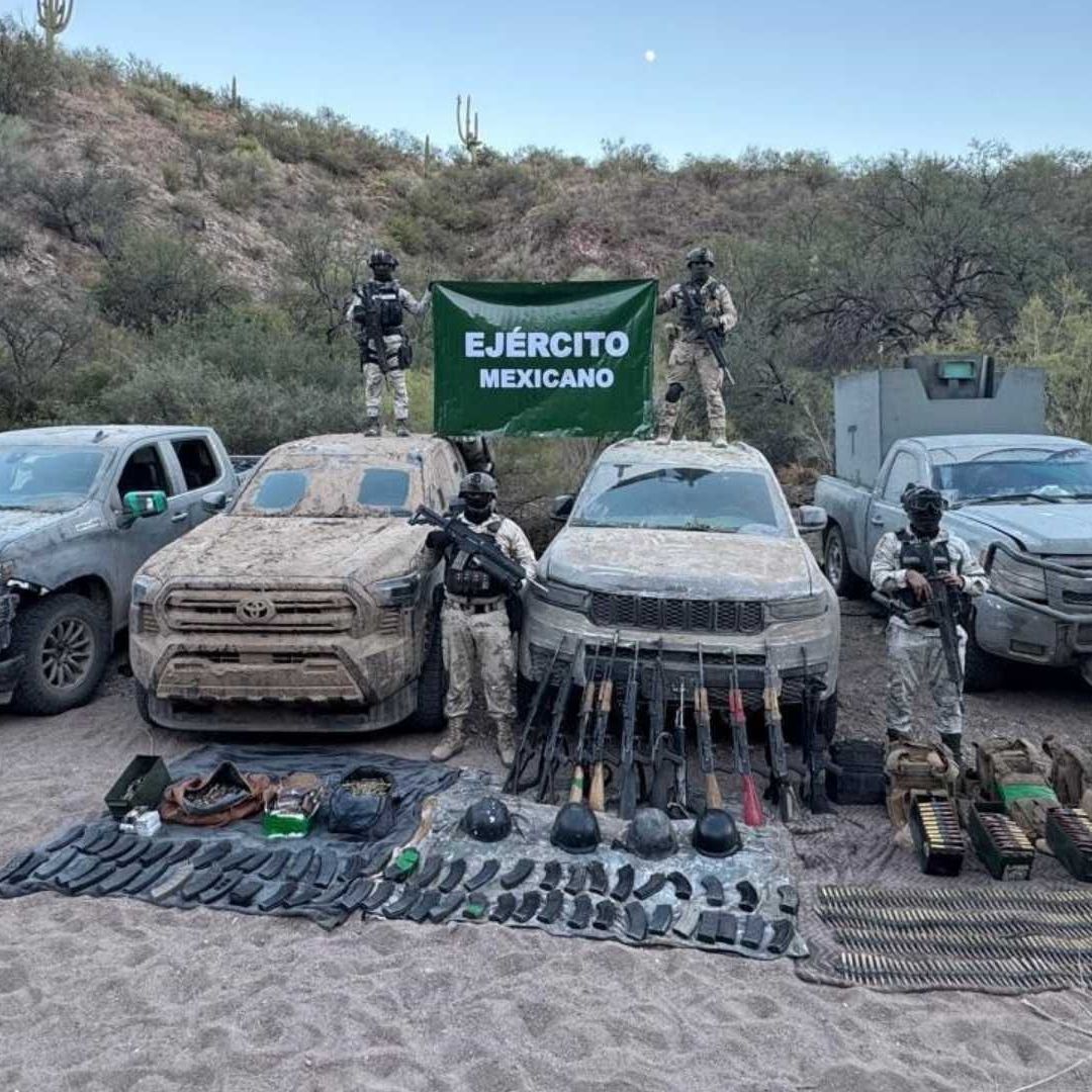 Aseguran Explosivos Diseñados Para Ataque con Drones en Sáric, Sonora