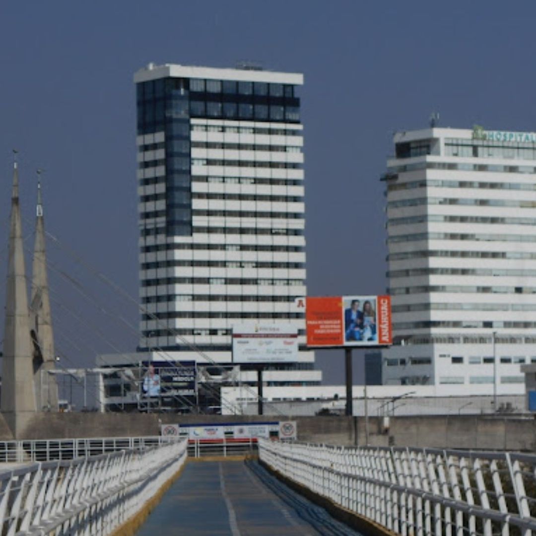 Vista general de las Torres Médicas de Angelópolis