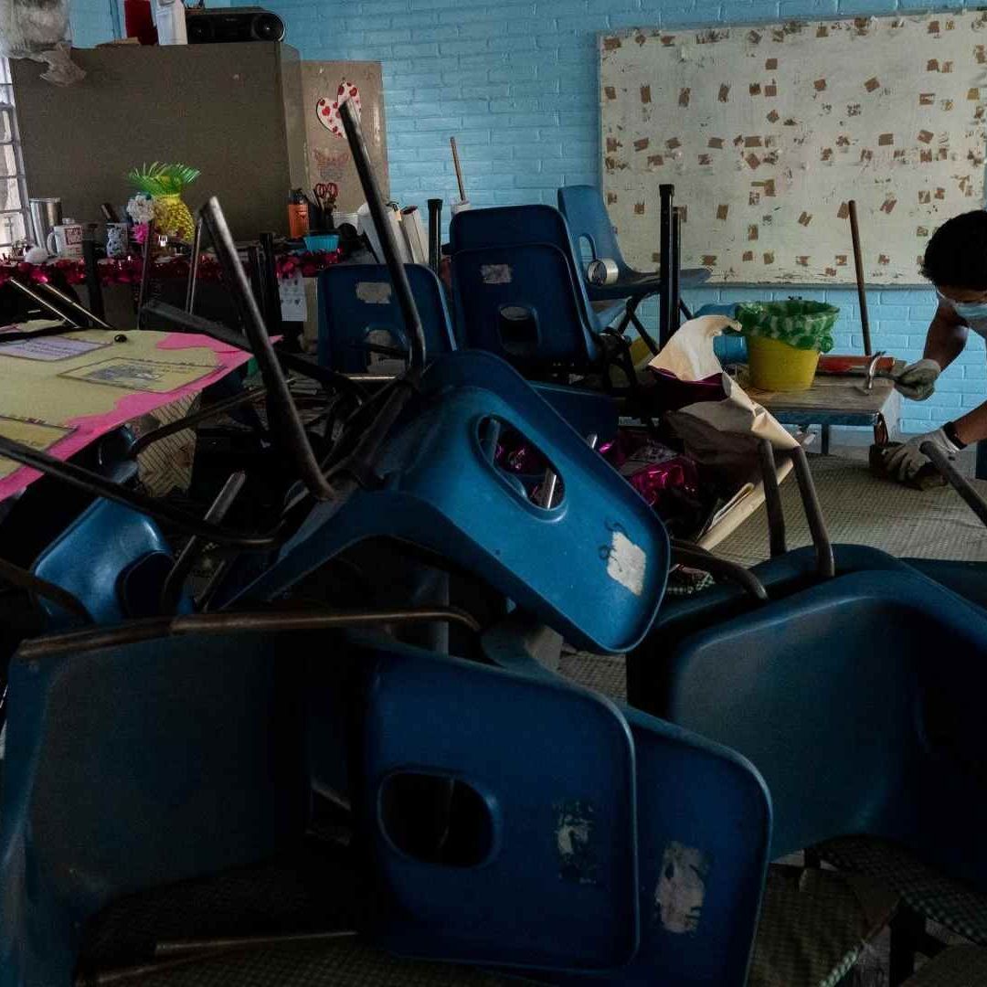Limpieza de escuelas