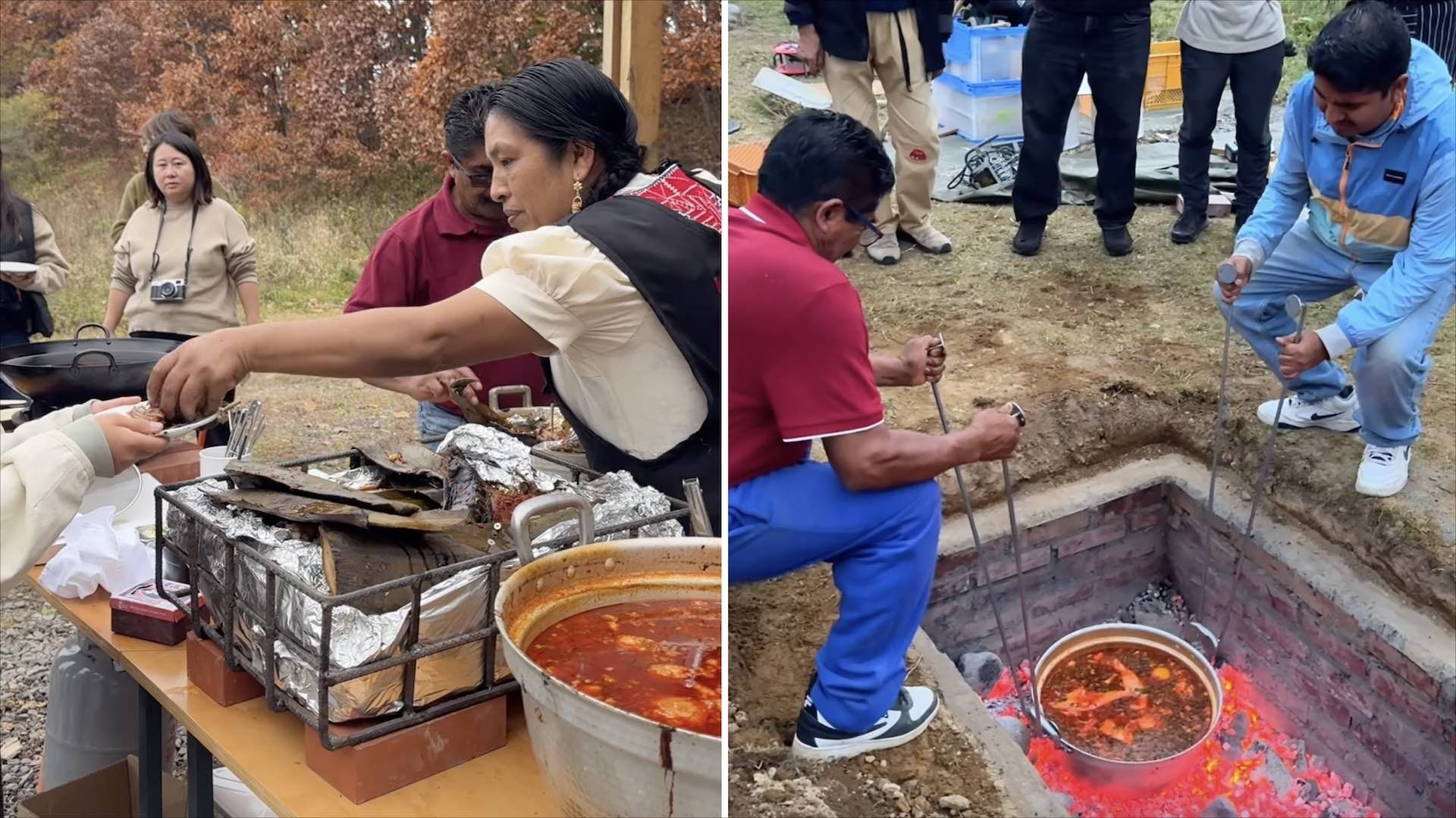 Preparan barbacoa oaxaqueña en Japón