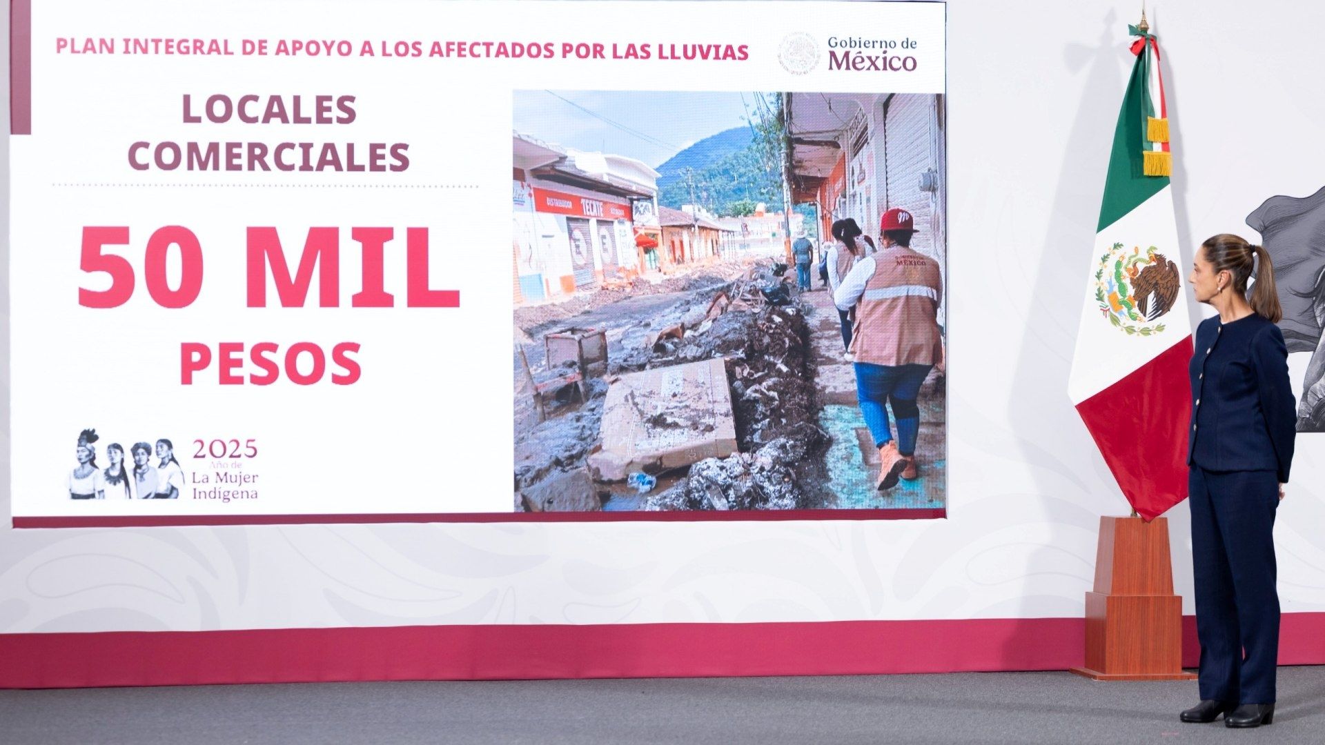 Anuncio de Apoyo Bienestar en la conferencia mañanera de hoy, 20 de octubre de 2025