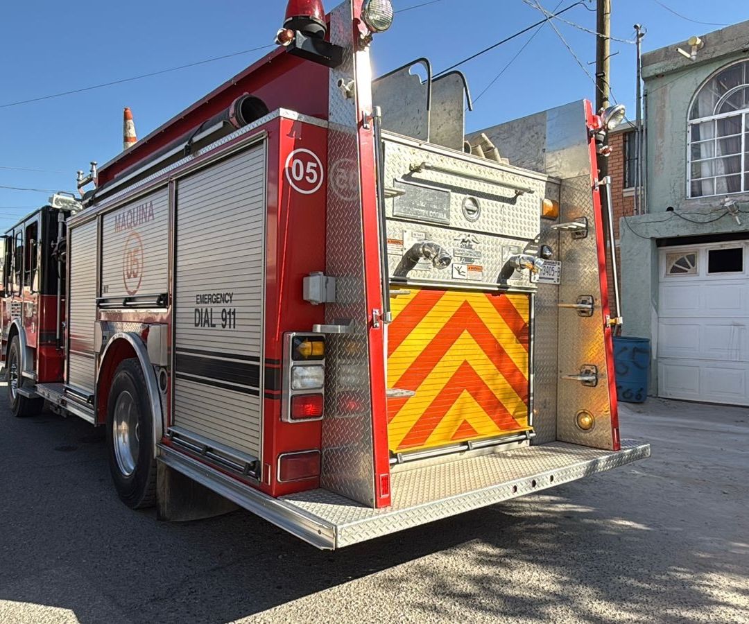 Unidad de bomberos máquina número cinco