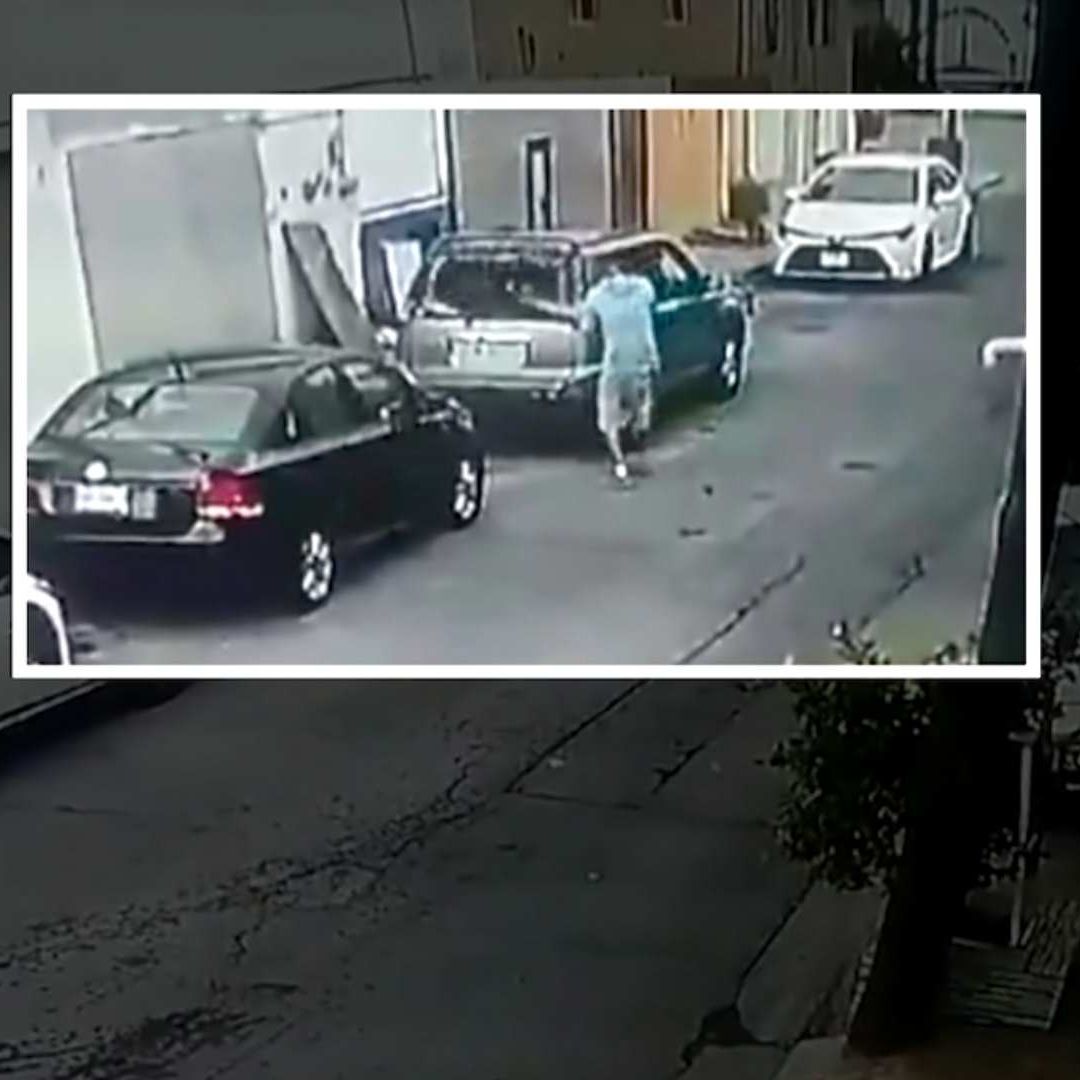 Captan a Hombre Destruyendo Vehículo en San Nicolás