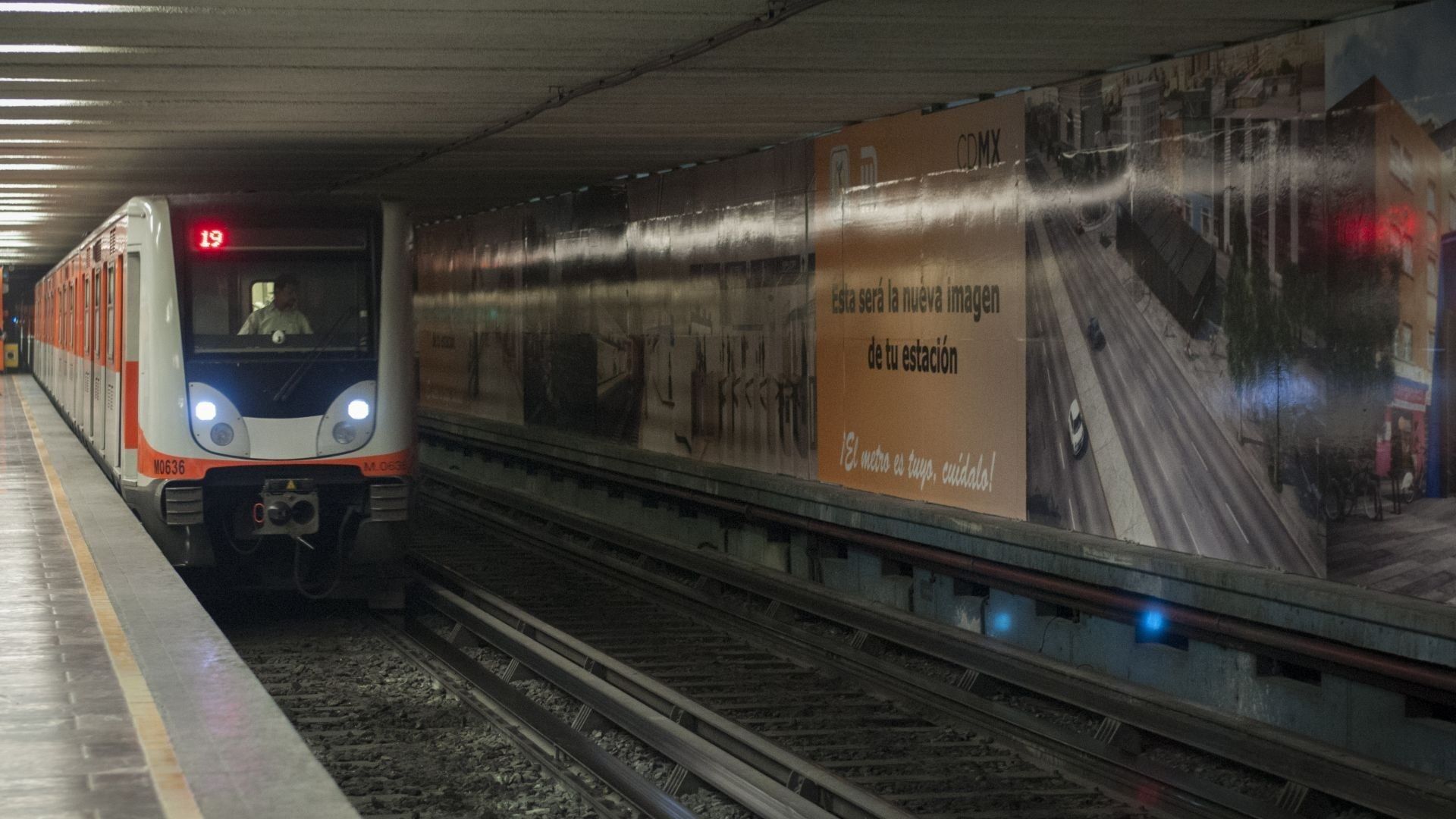Metro CDMX llega a estación