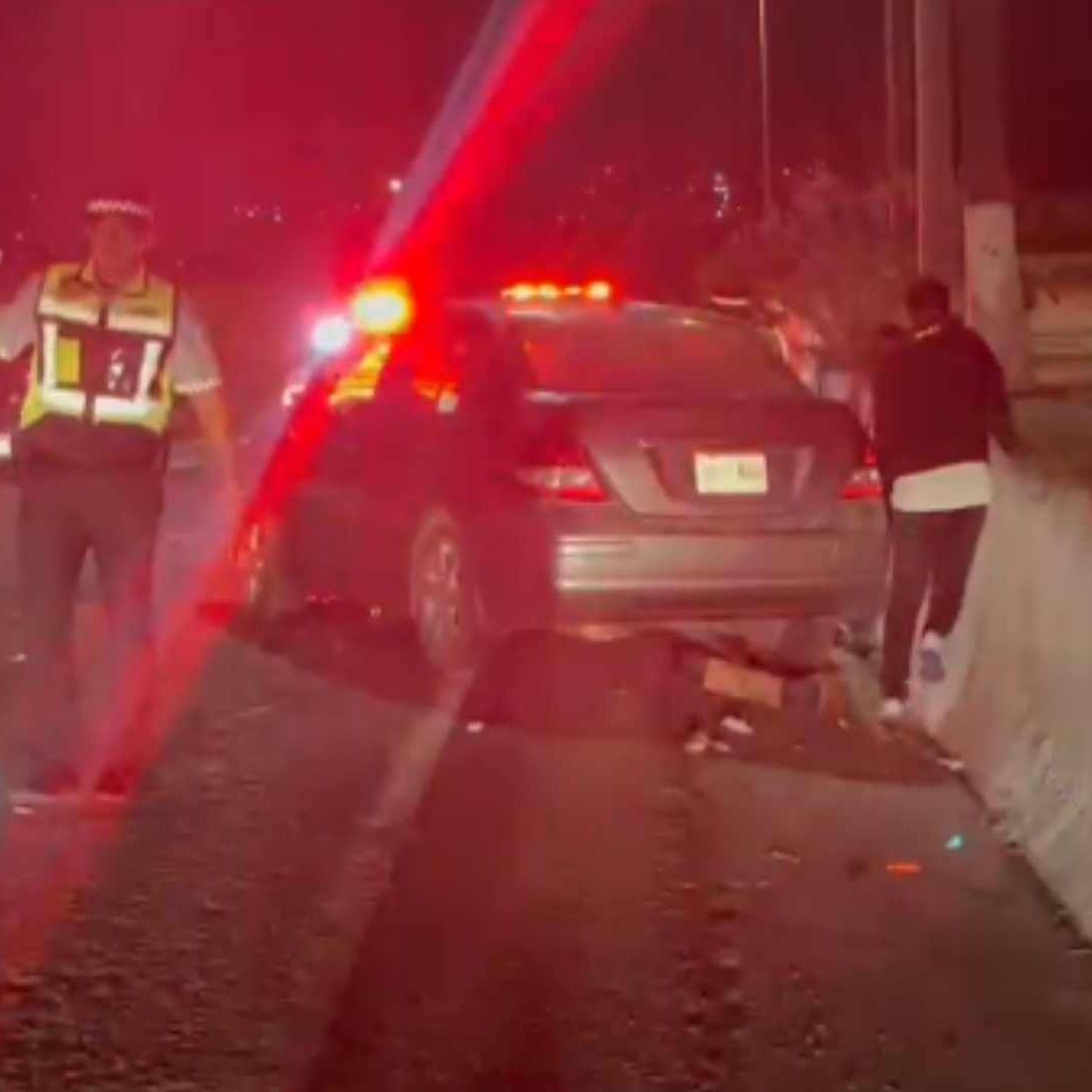 Accidente de Volcadura en la México-Querétaro