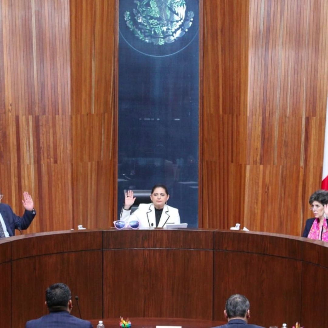 Sesión del Pleno de la Sala Superior del TEPJF