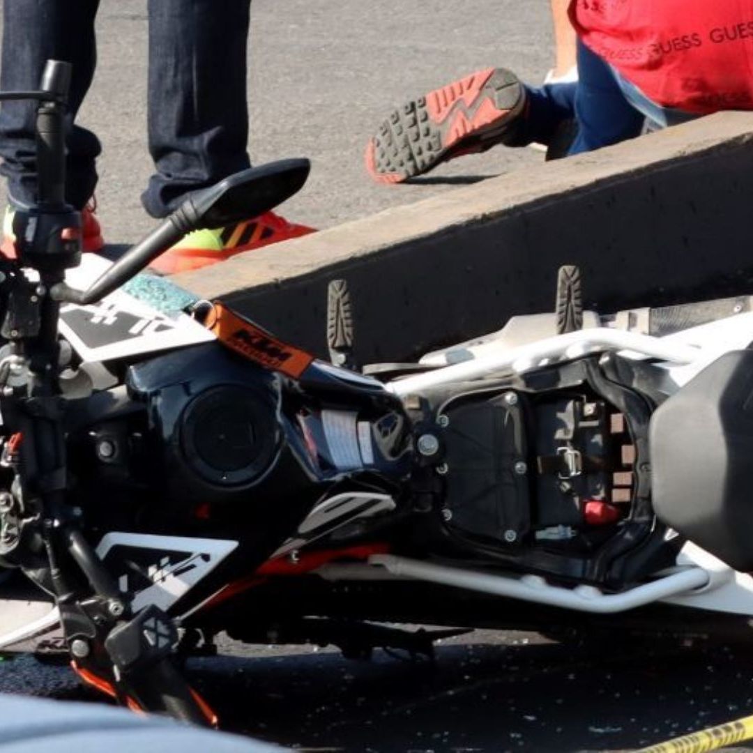 Hombre Compra Moto en el Buen Fin, Da una Vuelta y Muere al Derrapar