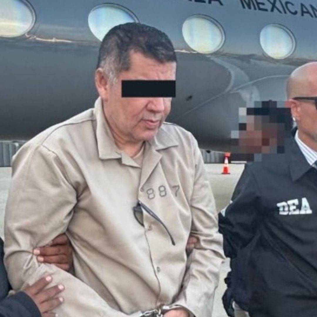 Entrega de ‘El Cuini’ a autoridades de Estados Unidos
