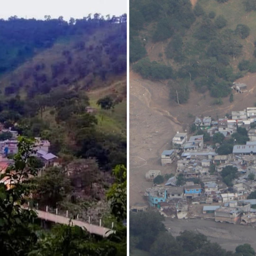 Antes y Después: Así Era Chapula, Pueblo Arrasado por Lluvias en Hidalgo; Ya No Será Habitable