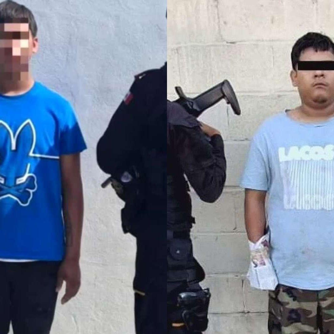 Hombres detenidos
