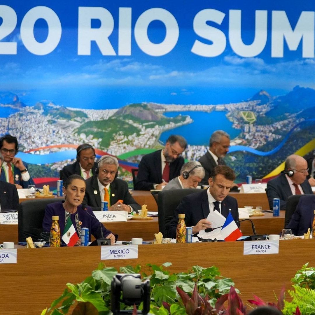 Sheinbaum Explica Temas que Trató en Reuniones Bilaterales con Biden y Trudeau en Cumbre del G20