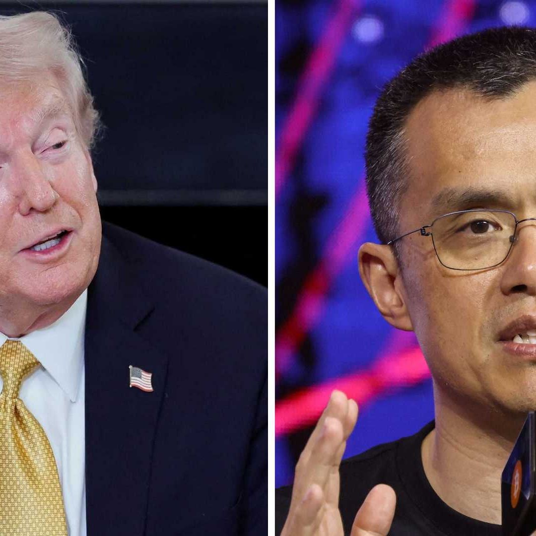 Donald Trump indultó a Changpeng Zhao, empresario de las criptomonedas