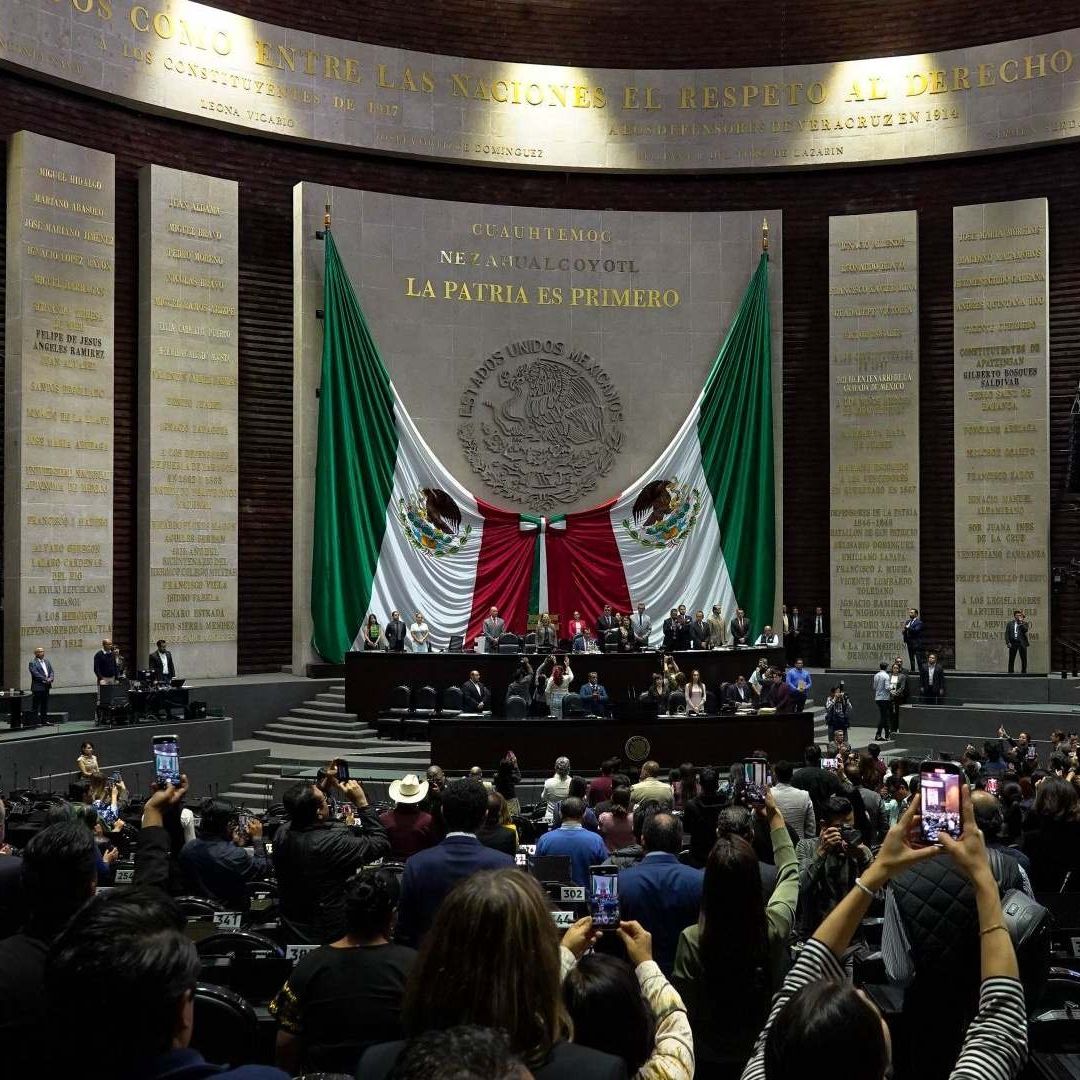 Diputados de Morena, PVEM y del PT aprobaron la reforma constitucional para extinguir siete órganos autónomos.