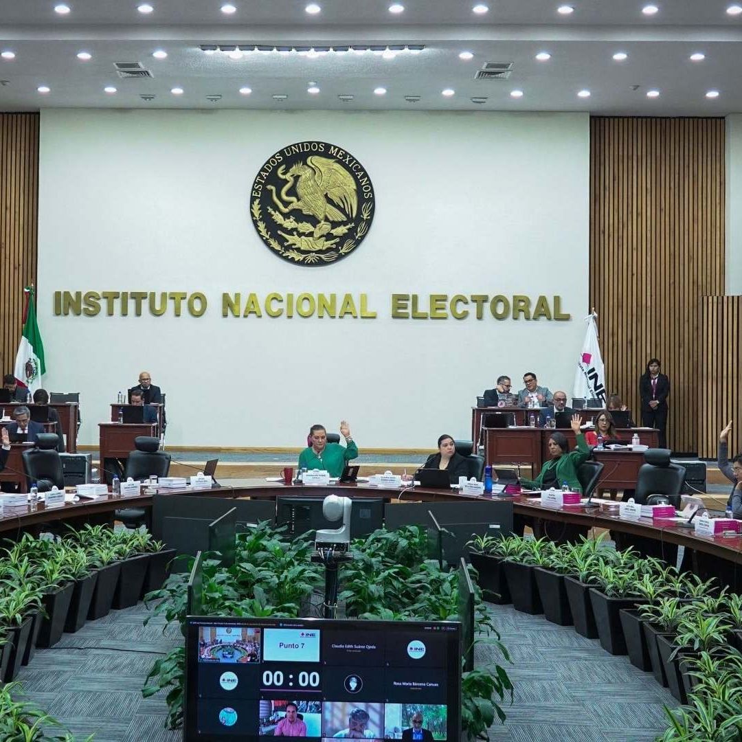 Sesión del Consejo General del Instituto Nacional Electoral