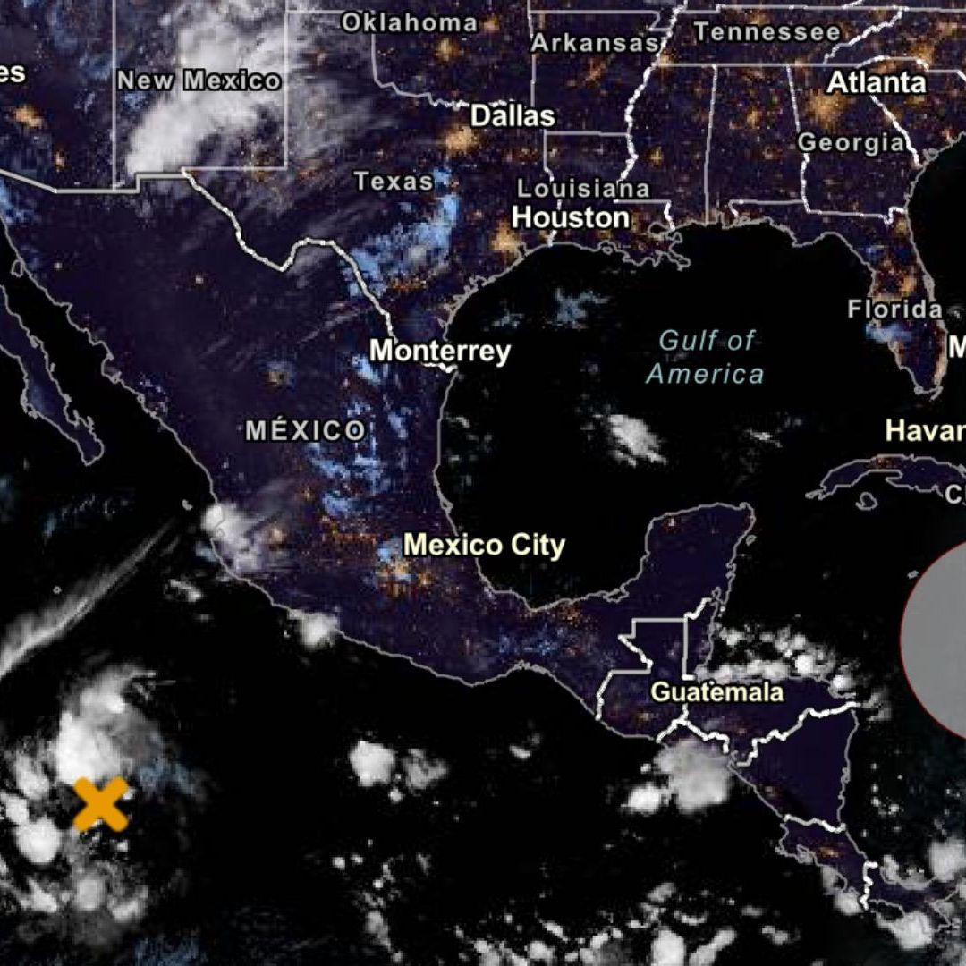 Mapa de los fenómenos metereológicos que afectan México hoy, 23 de octubre 2025