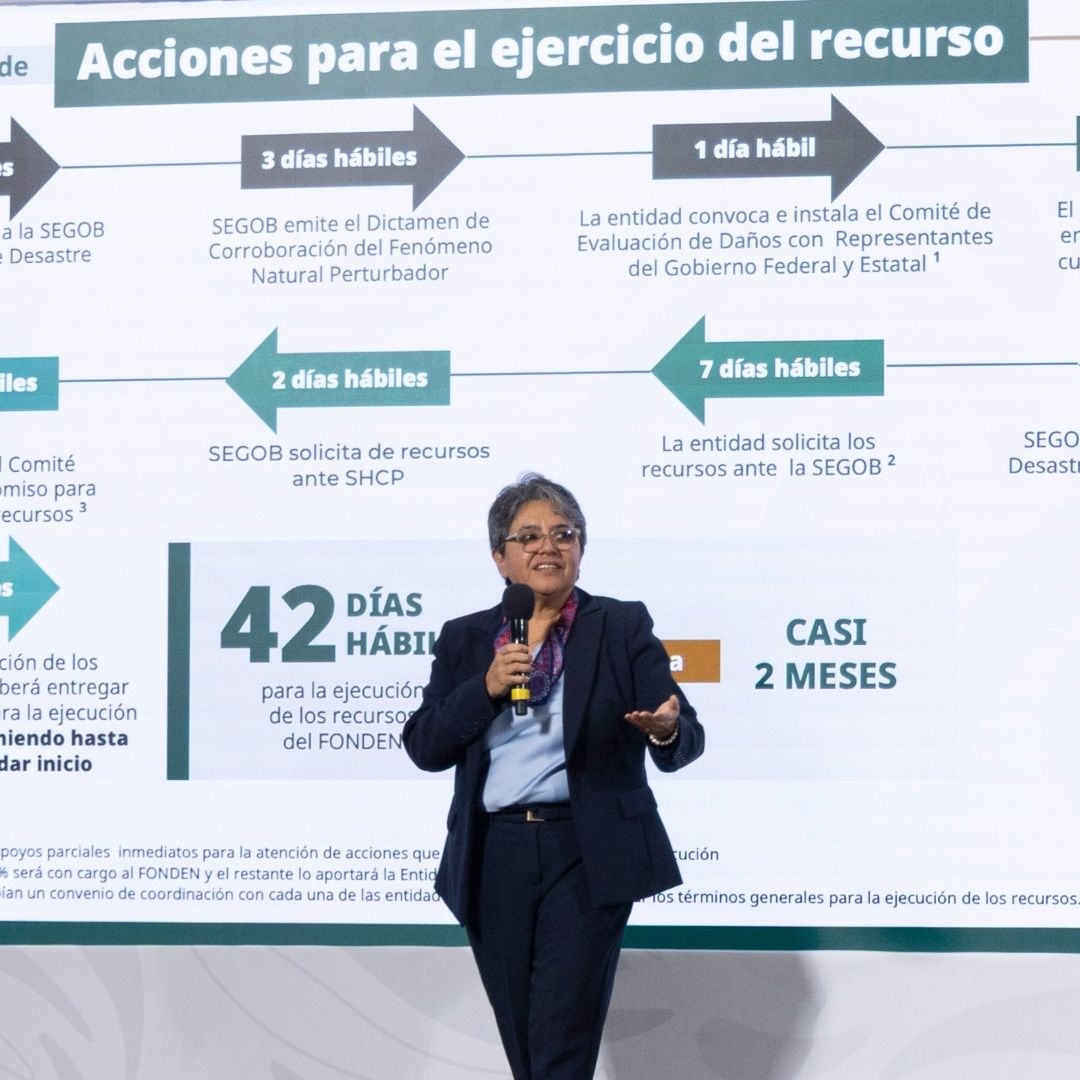 Raquel Buenrostro explica cómo operaba el Fonden