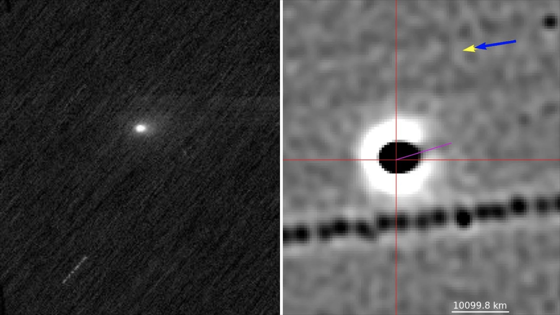 Cometa 3I/ATLAS lanza chorro de polvo y gas hacia el Sol