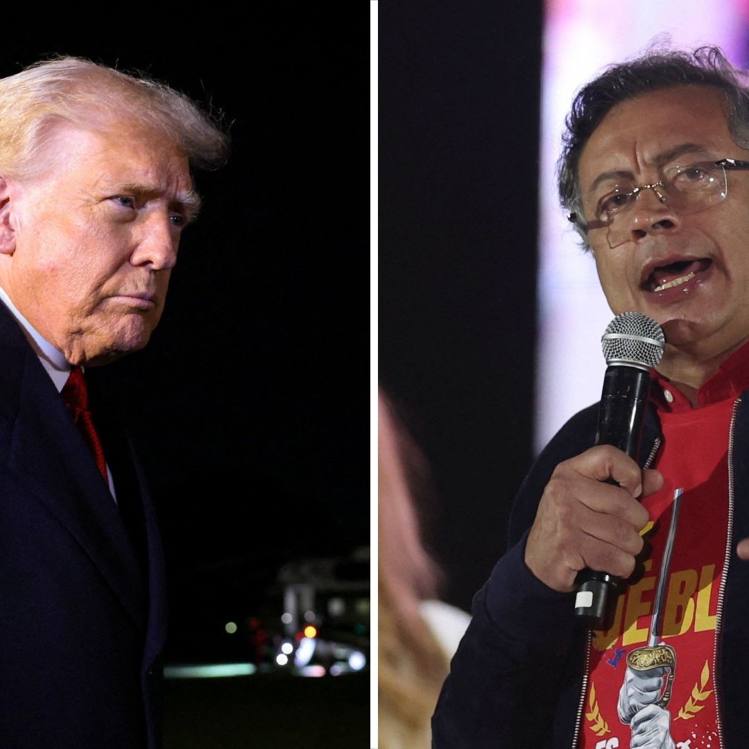 Donald Trump Arremete contra Gustavo Petro: "El Presidente de Colombia Es un Narcotraficante"
