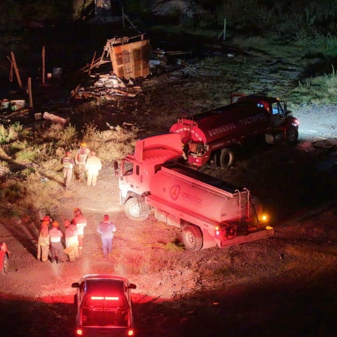 Explosión en La Saucera, Tultepec: Controlan Incendio y No Reportan Víctimas.