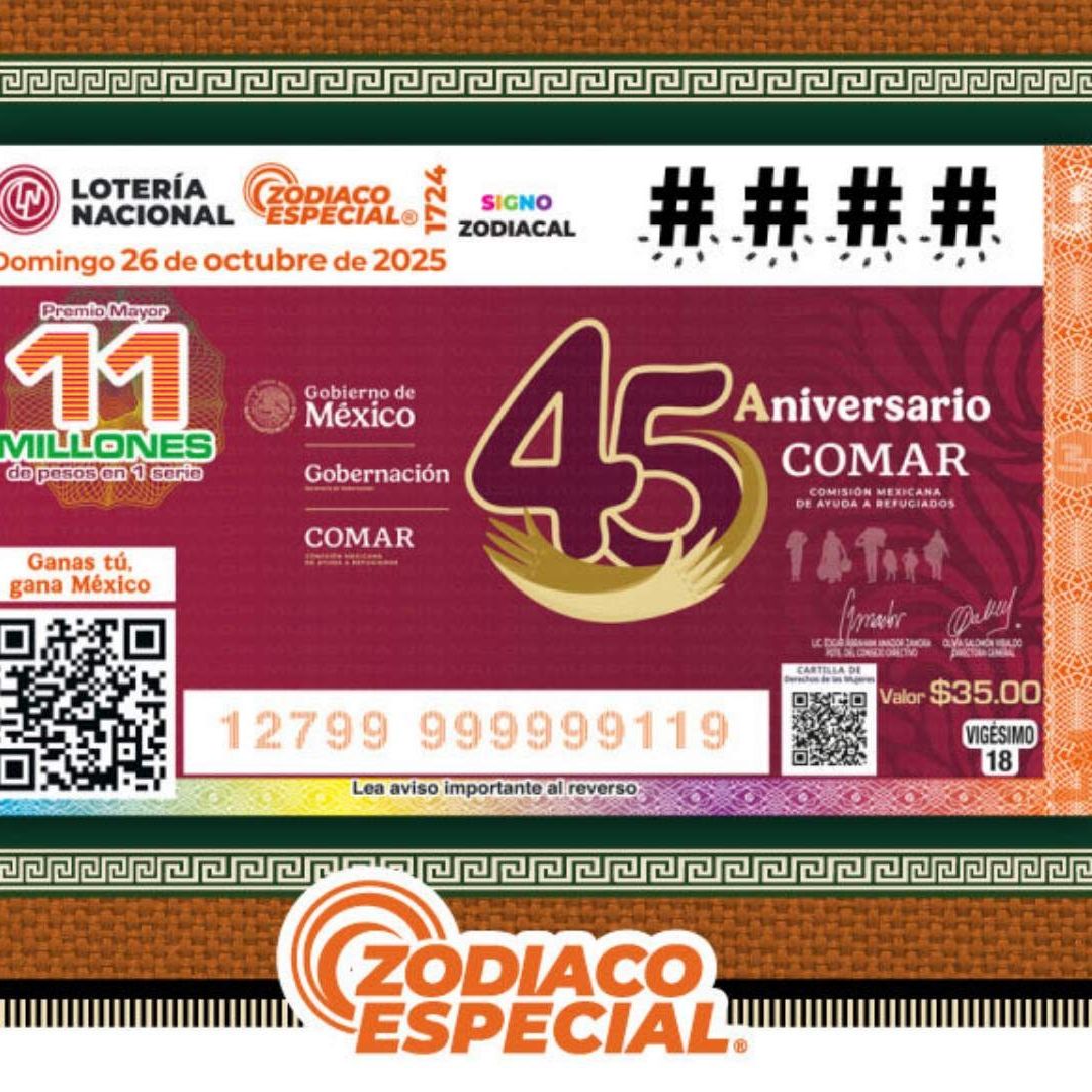 Resultados Lotería Nacional hoy 26 de octubre 2025 lista de números ganadores del Sorteo Zodiaco Especial 1724