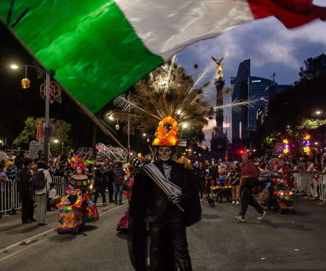 Mega Procesión de Catrinas 2025. Foto: Cuartoscuro