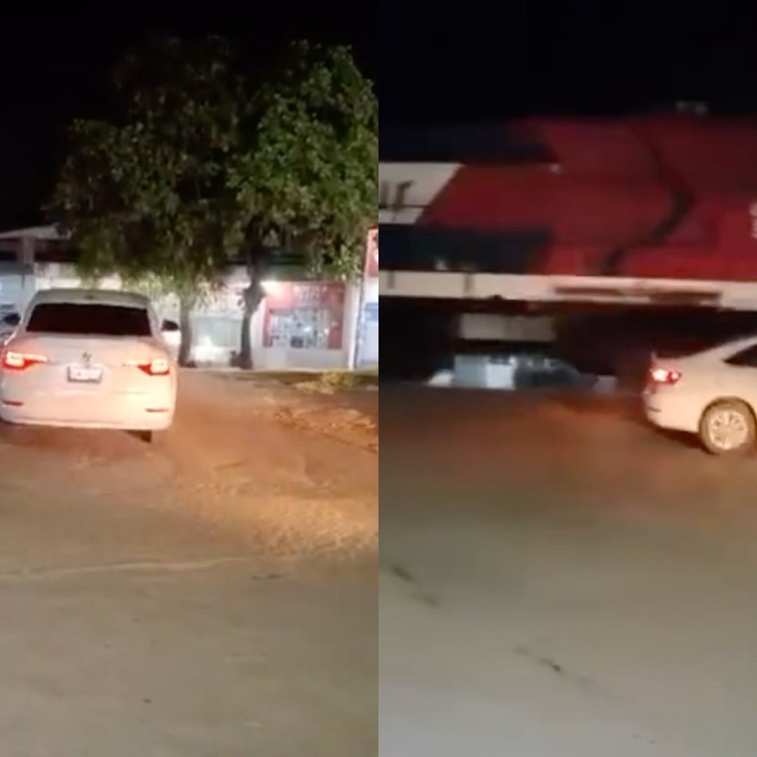 Tren Embiste Vehículo que Intentó Ganarle el Paso en Medellín de Bravo Veracruz