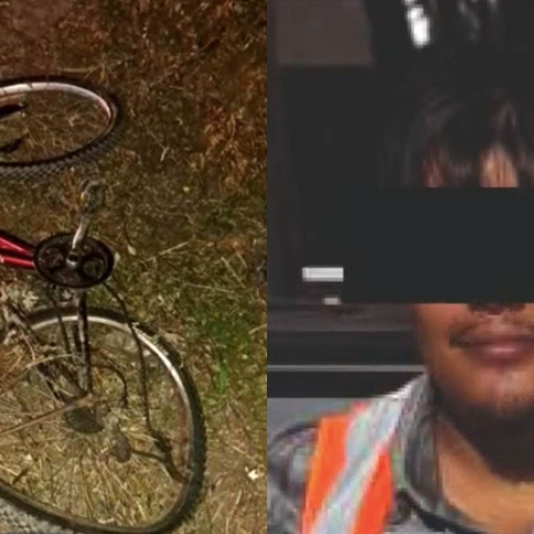 Hombre huyó del lugar posteriormente se entrega a autoridades tras atropellar a ciclista en carretera nacional