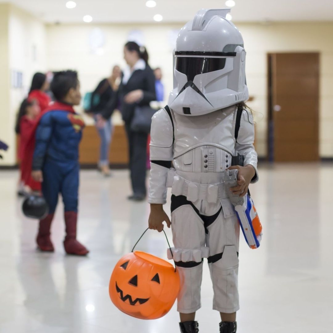 Halloween Puente escolar