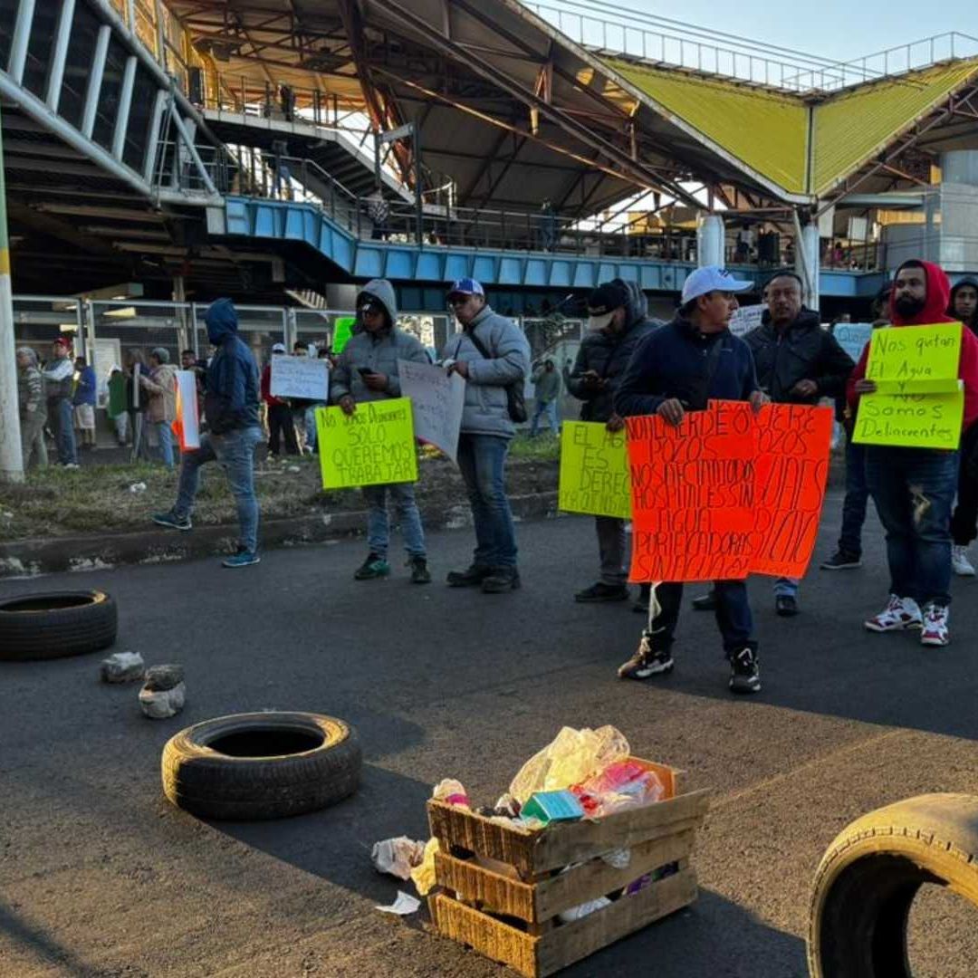 Protestas de piperos luego de clausura de pozos de agua. Foto: N+
