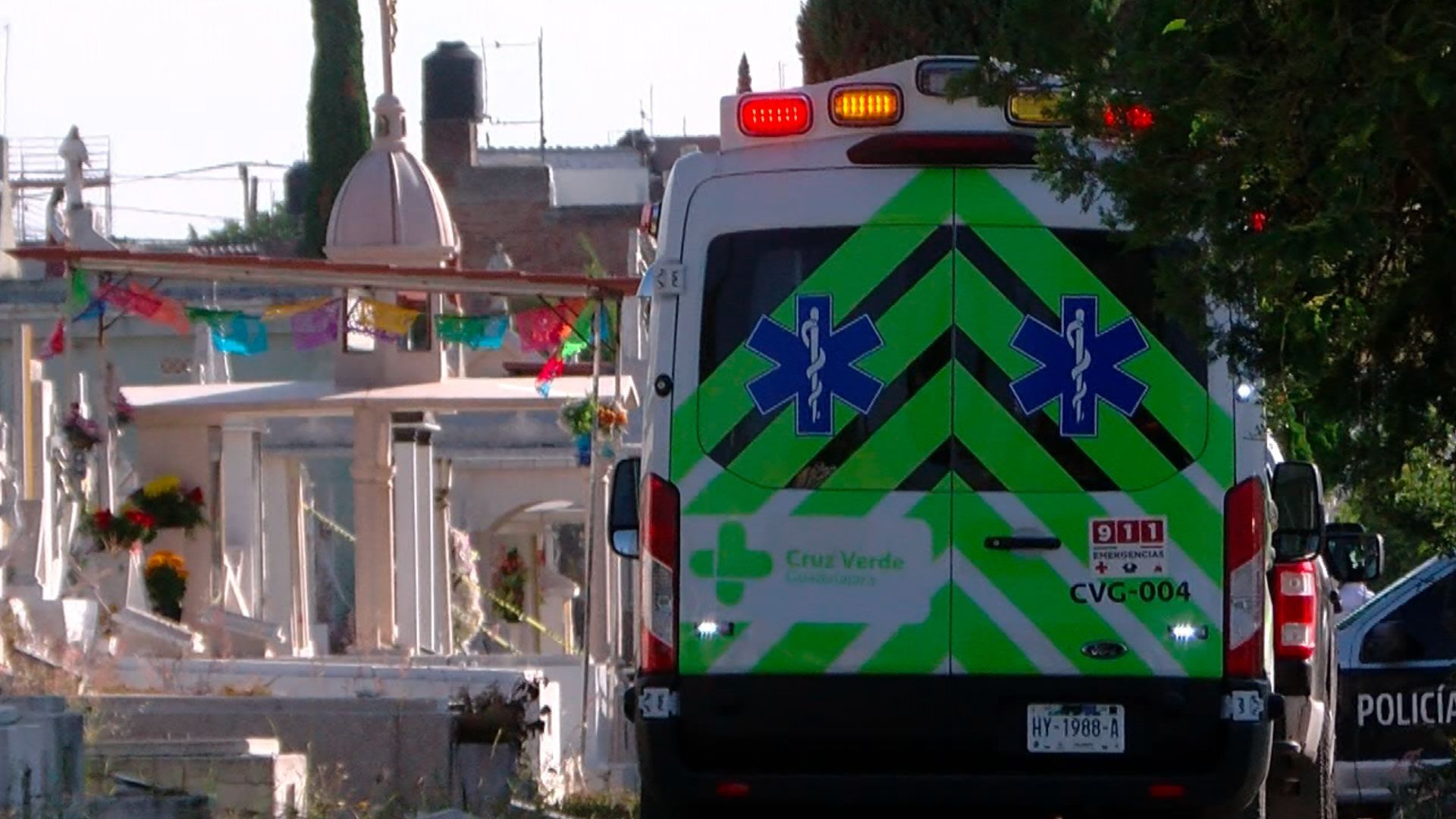Detienen a tres jóvenes por realizar disparos dentro del Panteón Guadalajara
