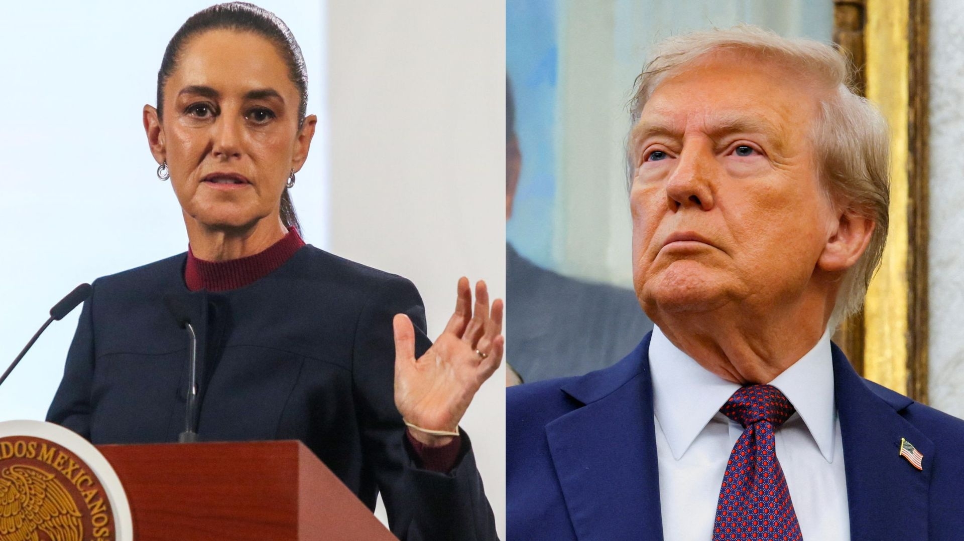 Sheinbaum Responde a Trump Sobre Cárteles: 'Siempre Habrá Defensa de ...