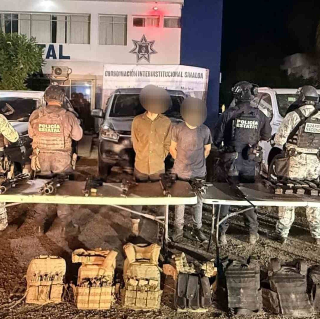 Rescatan a una Persona y Detienen a 3 Civiles Armados en Culiacán, Sinaloa