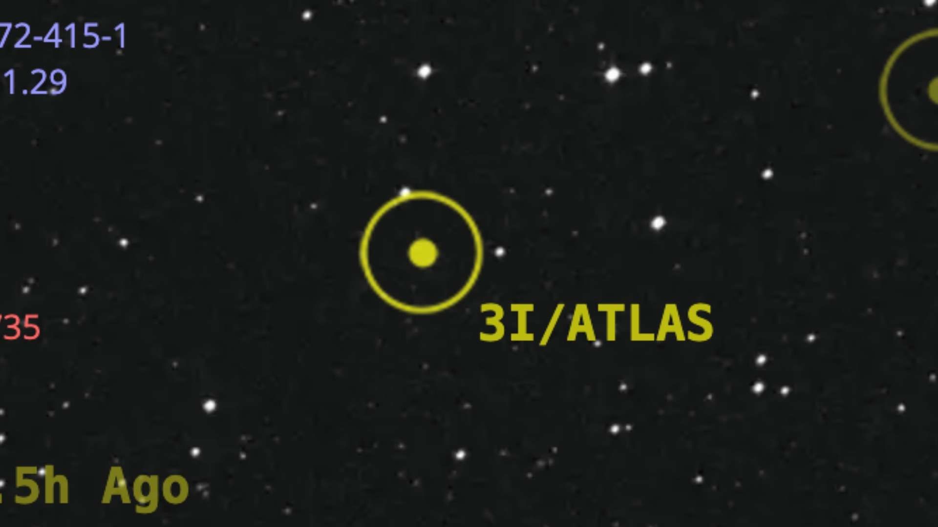 Cometa 3I ATLAS En Vivo Link para Seguir Trayectoria Hoy y Su Ubicación Exacta